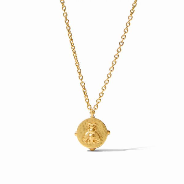 Honeybee Solitaire Necklace Image 2 Hingham Jewelers Hingham, MA