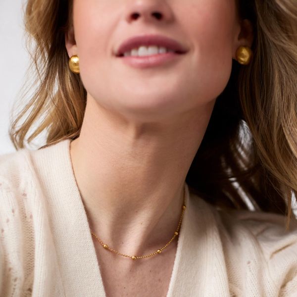 Solara Delicate Station Necklace Image 2 Hingham Jewelers Hingham, MA