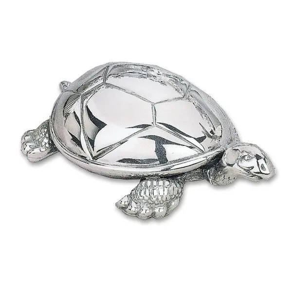 Tortoise Silverplate Musical Box Hingham Jewelers Hingham, MA