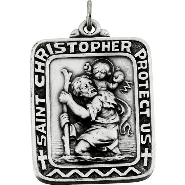 St. Christopher Medal Hingham Jewelers Hingham, MA