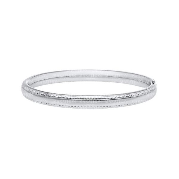 Sterling Silver Child's Hinged Bangle Hingham Jewelers Hingham, MA