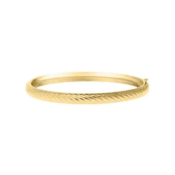 Rope Finish Baby Bangle Hingham Jewelers Hingham, MA