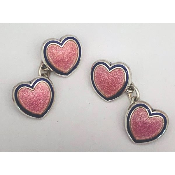 Heart Cufflinks Hingham Jewelers Hingham, MA