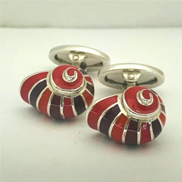 Seashell Cufflinks Hingham Jewelers Hingham, MA