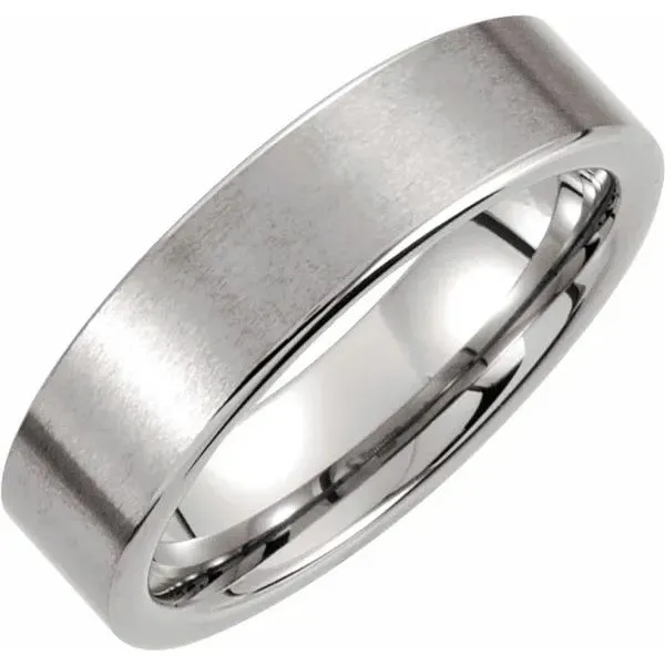 Tungsten Wedding Band Hingham Jewelers Hingham, MA