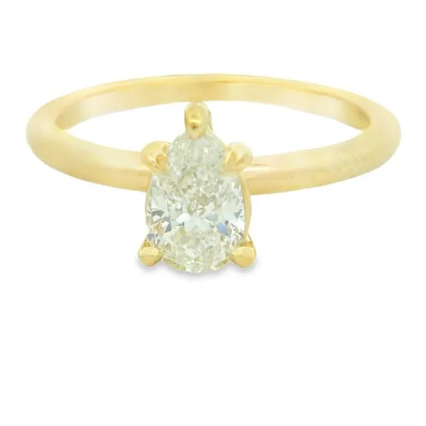 Pear Shaped Diamond Engagement Ring Hogan's Jewelers Gaylord, MI