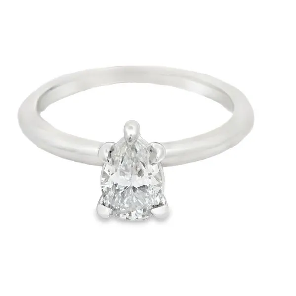 Pear Shaped Diamond Engagement Ring Hogan's Jewelers Gaylord, MI