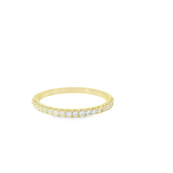 Common Prong Diamond Wedding Band Hogan's Jewelers Gaylord, MI