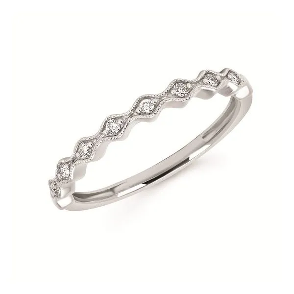 Diamond Stackable Wedding Band Hogan's Jewelers Gaylord, MI