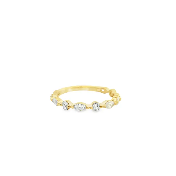 Alternating Marquise and Round Band Hogan's Jewelers Gaylord, MI