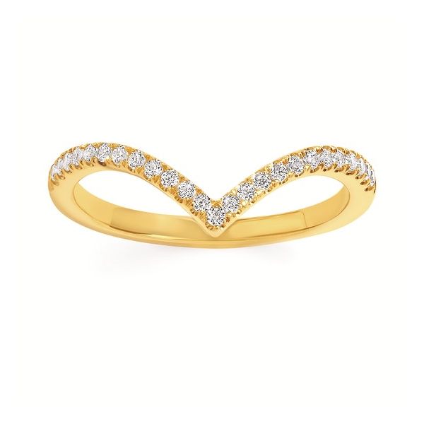 V-Shaped Diamond Band Hogan's Jewelers Gaylord, MI