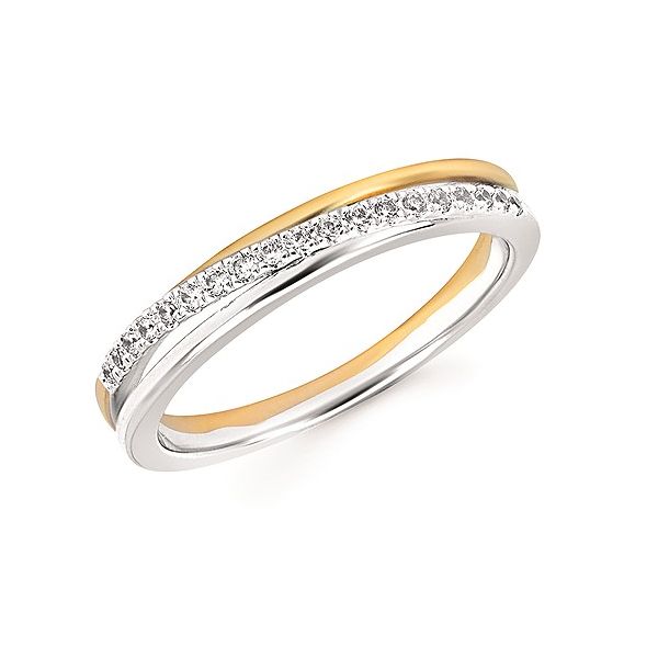 Diamond Cross Over Band Hogan's Jewelers Gaylord, MI