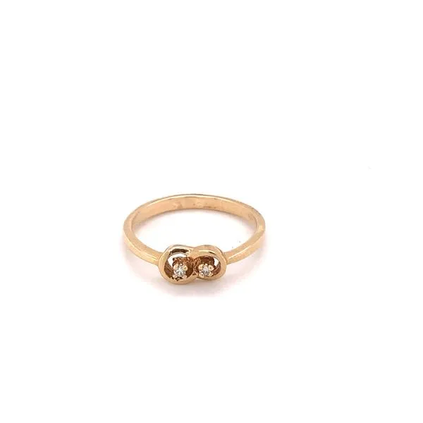 Double Circle Diamond Fashion Ring Hogan's Jewelers Gaylord, MI