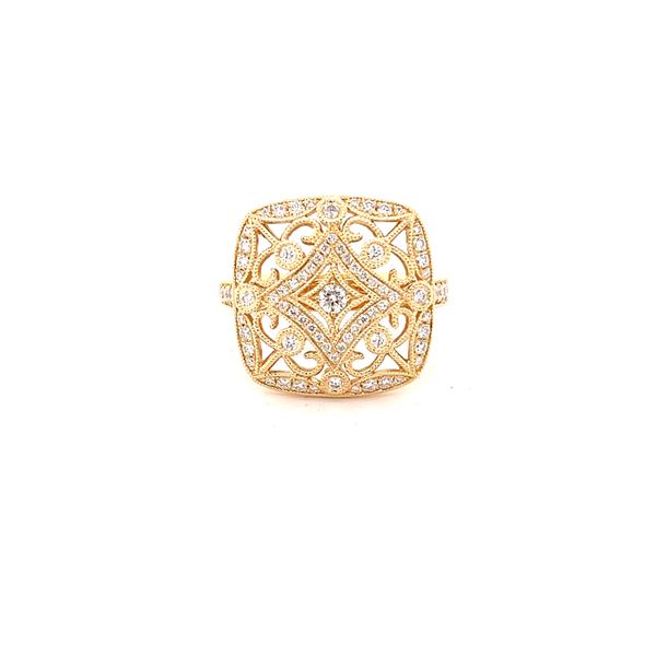 Antique Style Diamond Ring Hogan's Jewelers Gaylord, MI