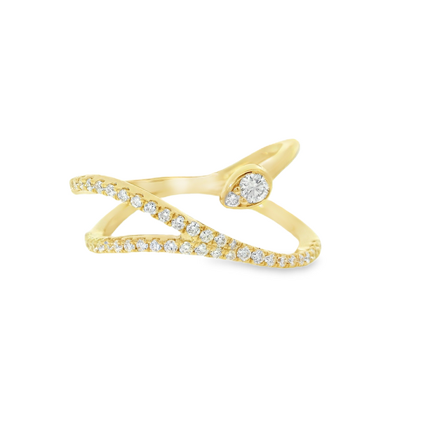 Twist Diamond Fashion Ring Hogan's Jewelers Gaylord, MI