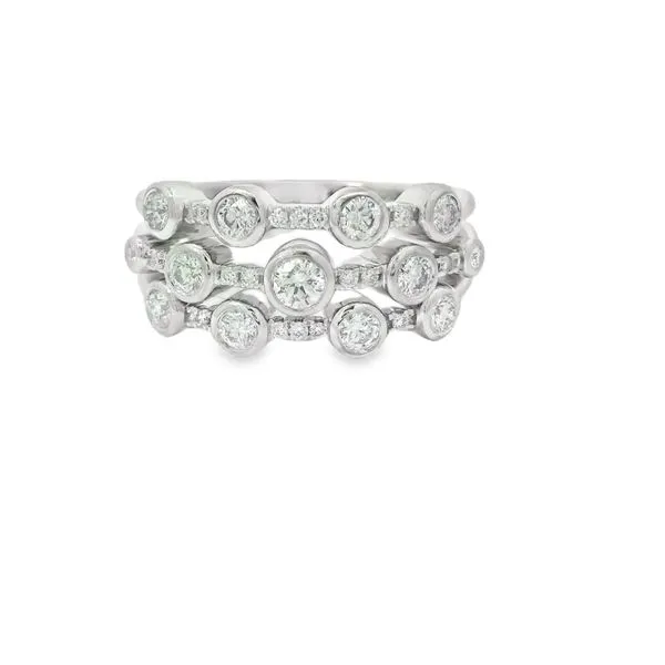 Three Row Diamond Fashion Band Hogan's Jewelers Gaylord, MI