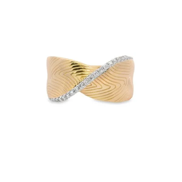 Diamond Wavy Fashion Ring Hogan's Jewelers Gaylord, MI