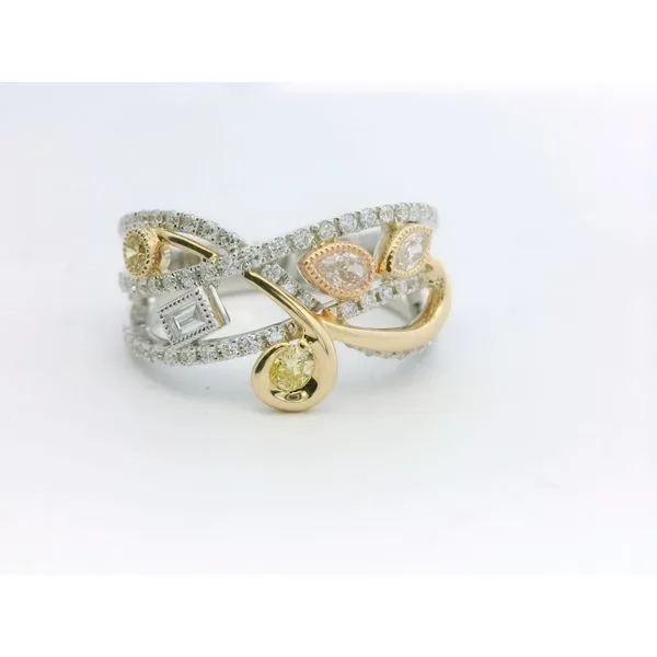 Multicolor and Shape Diamond Ring Hogan's Jewelers Gaylord, MI