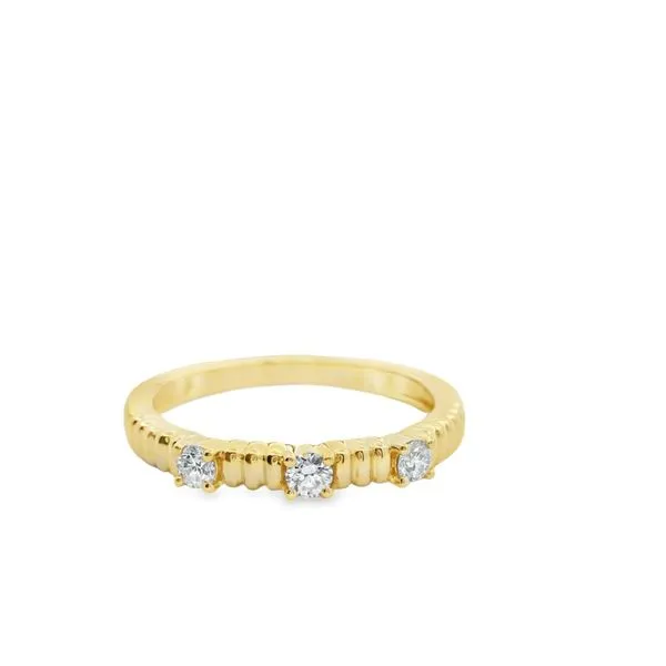 Three Stone Diamond Fashion Ring Hogan's Jewelers Gaylord, MI