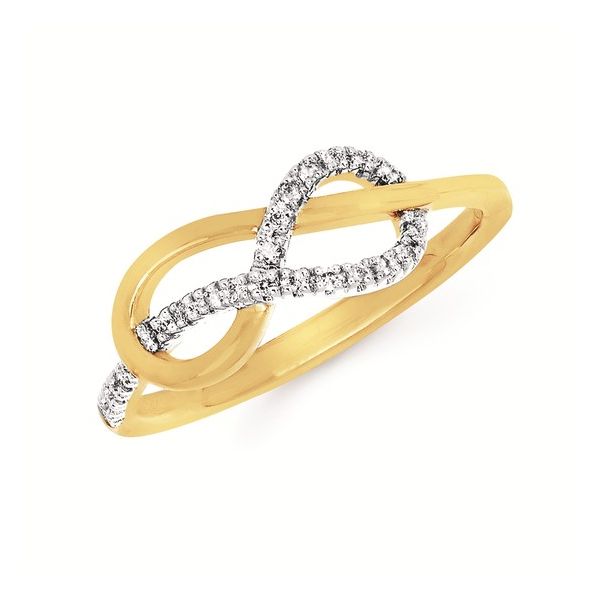 Diamond Infinity Ring Hogan's Jewelers Gaylord, MI