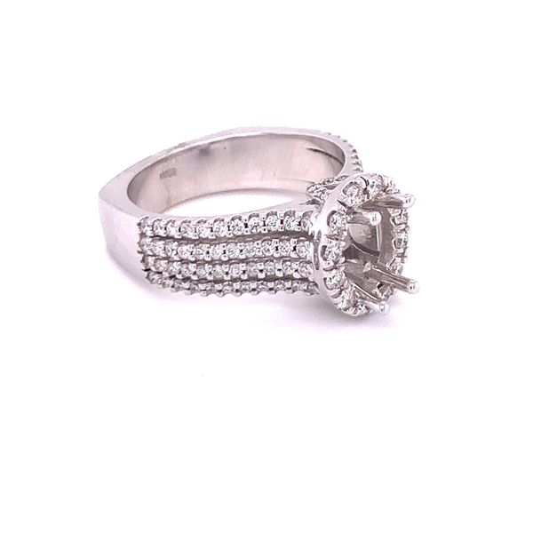 Pink Tourmaline and Diamond Fashion Ring Image 2 Hogan's Jewelers Gaylord, MI