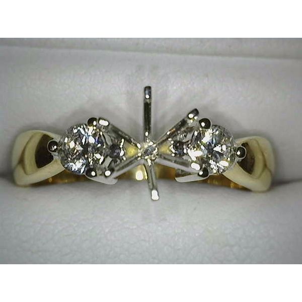 Diamond Semi-Mount Engagement Setting Hogan's Jewelers Gaylord, MI