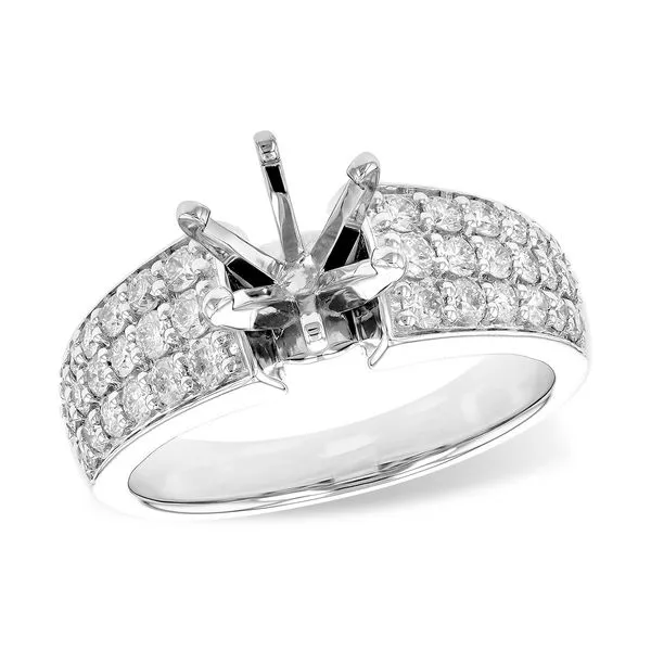 Diamond Semi-Mount Engagement Setting Hogan's Jewelers Gaylord, MI