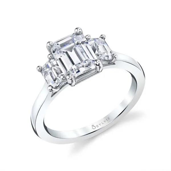 3 Stone Diamond Engagement Setting Hogan's Jewelers Gaylord, MI