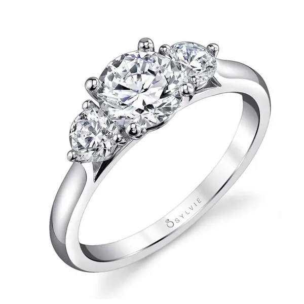 3 Stone Diamond Engagement Setting Hogan's Jewelers Gaylord, MI