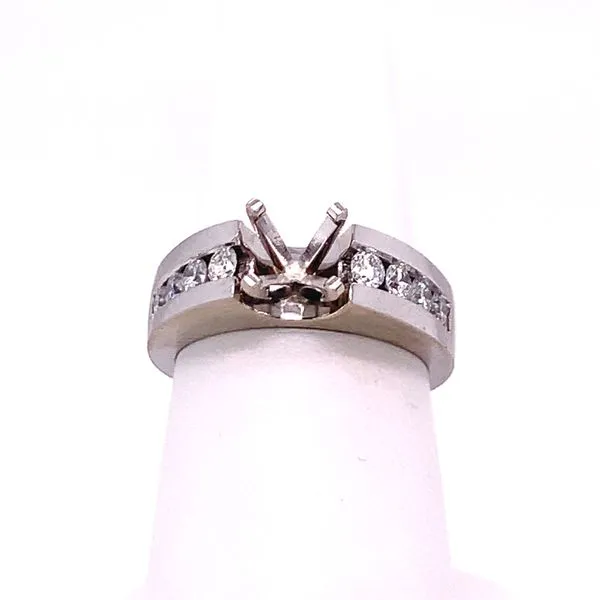 Diamond Cathedral Engagement Setting Hogan's Jewelers Gaylord, MI