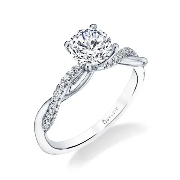 Diamond Twist Semi-Mount Engagment Setting Hogan's Jewelers Gaylord, MI