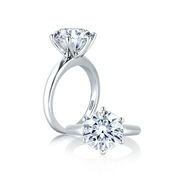 Solitaire Engagement Ring Image 2 Hogan's Jewelers Gaylord, MI