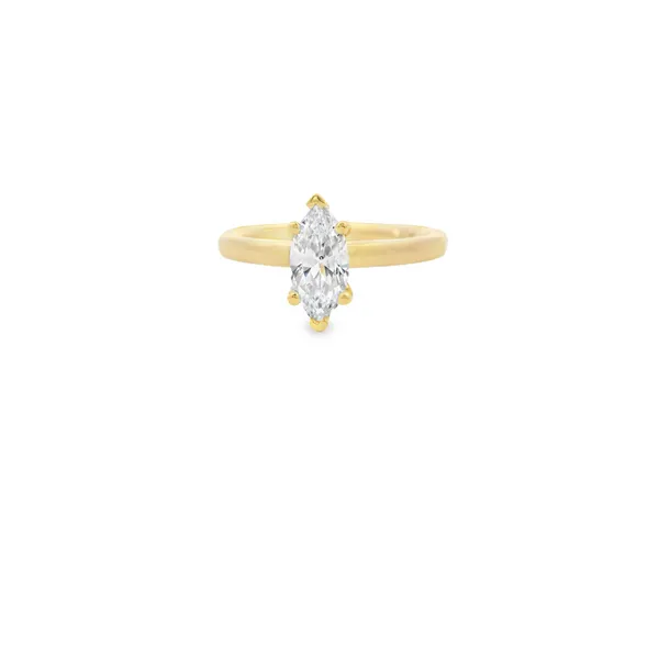 Marquise Solitaire Engagement Ring Hogan's Jewelers Gaylord, MI