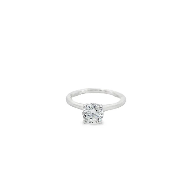 Hidden Halo Solitaire Engagement Ring Hogan's Jewelers Gaylord, MI