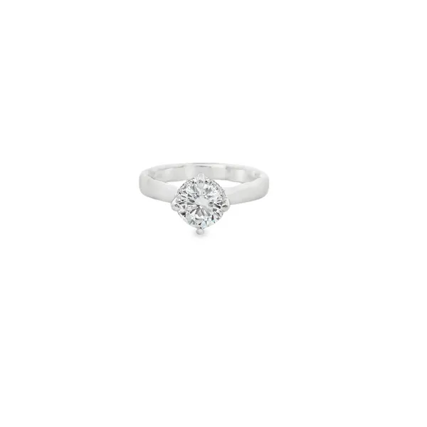 Compass Set Engagement Ring Hogan's Jewelers Gaylord, MI