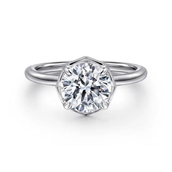 Hidden Halo Engagement Ring Hogan's Jewelers Gaylord, MI