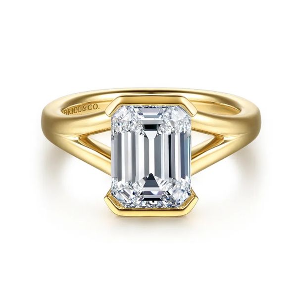 Split Shank Engagement Ring Mounting Hogan's Jewelers Gaylord, MI