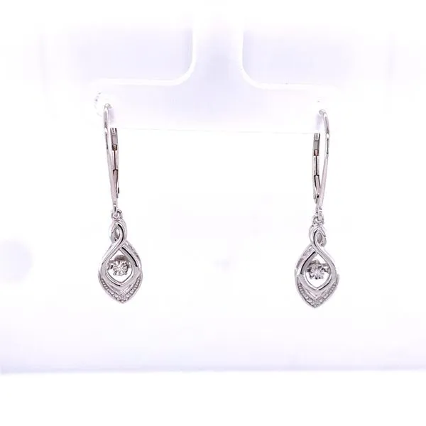 Shimmering Diamond Dangle Earrings Hogan's Jewelers Gaylord, MI