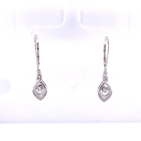 Shimmering Diamond Dangle Earrings Hogan's Jewelers Gaylord, MI