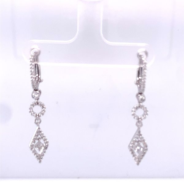 Diamond Dangle Earrings Hogan's Jewelers Gaylord, MI