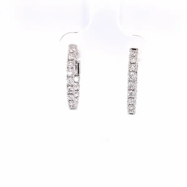 Diamond Hoop Earrings Hogan's Jewelers Gaylord, MI