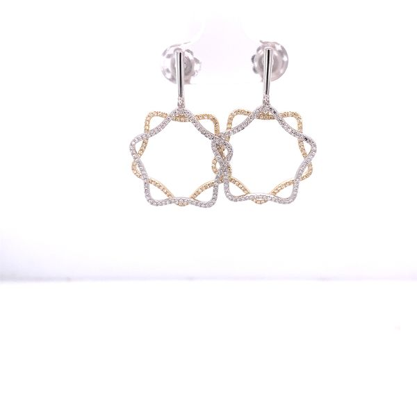 Double Drop Diamond Earrings Hogan's Jewelers Gaylord, MI