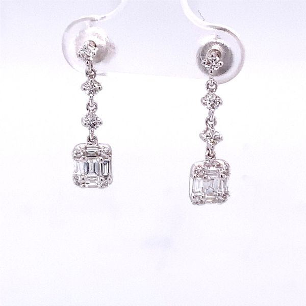 Diamond Drop Earrings Hogan's Jewelers Gaylord, MI