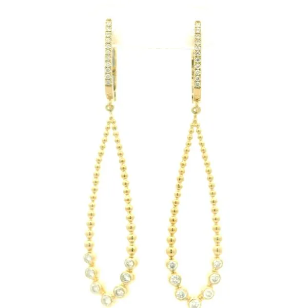 Diamond Dangle Earrings Hogan's Jewelers Gaylord, MI