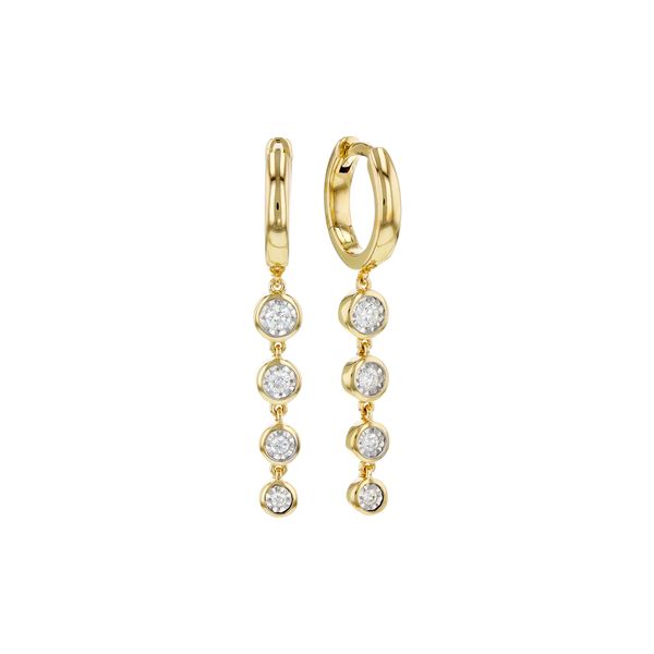 Diamond Dangle Earrings Hogan's Jewelers Gaylord, MI