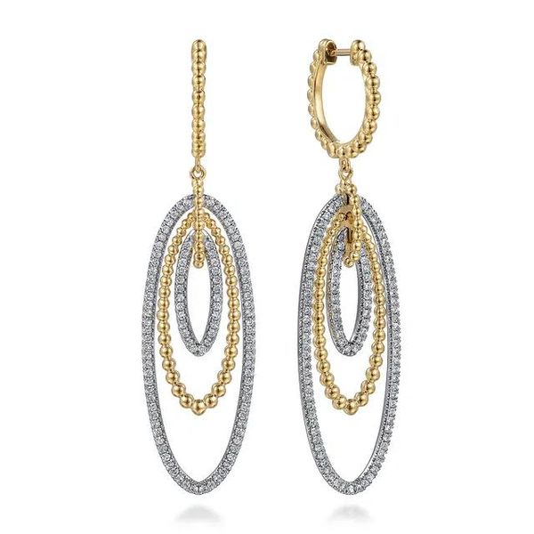 Diamond Dangle Earrings Hogan's Jewelers Gaylord, MI
