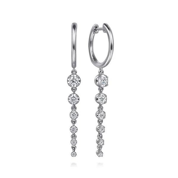 Diamond Dangle Earrings Hogan's Jewelers Gaylord, MI