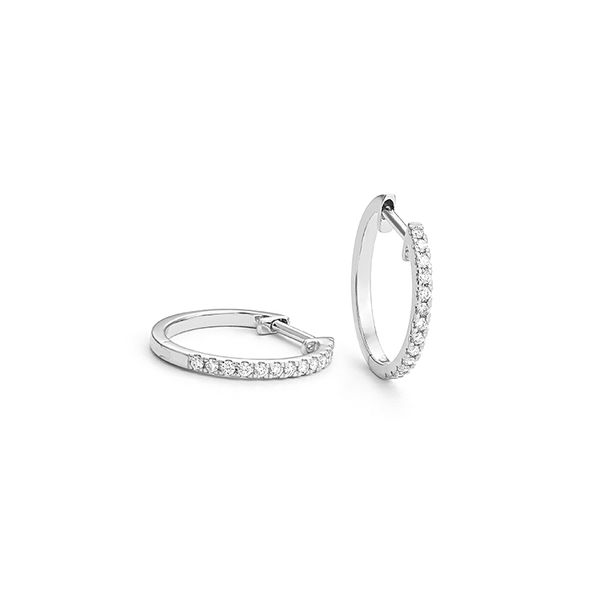 Diamond Hoops Hogan's Jewelers Gaylord, MI
