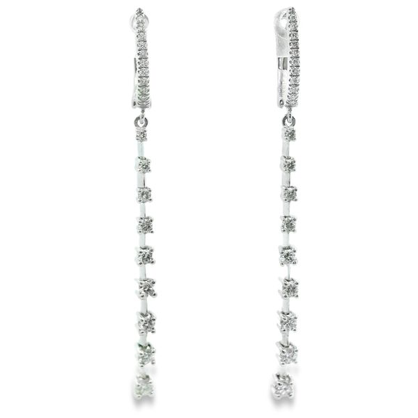 Diamond Dangle Earrings Hogan's Jewelers Gaylord, MI