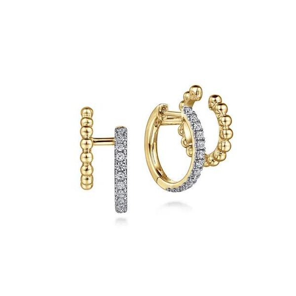 Diamond Double Hoops Hogan's Jewelers Gaylord, MI